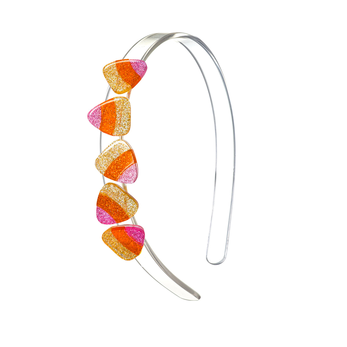 Lilies & Roses Candy Corn Glitter Headband