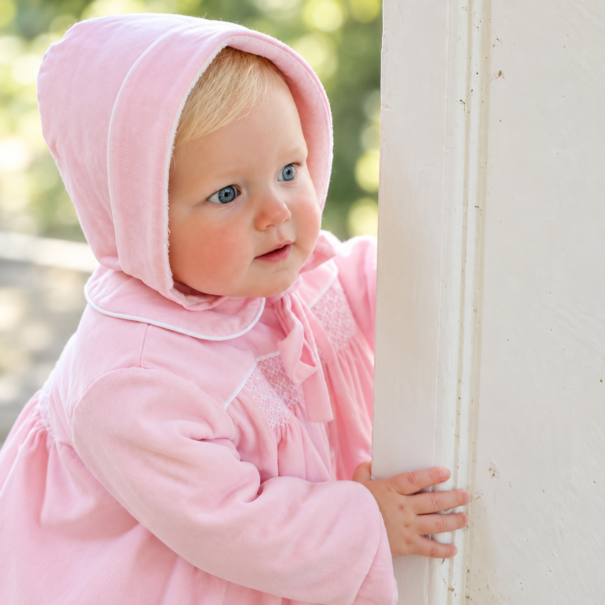 Percy & Tyne Smocked Coat