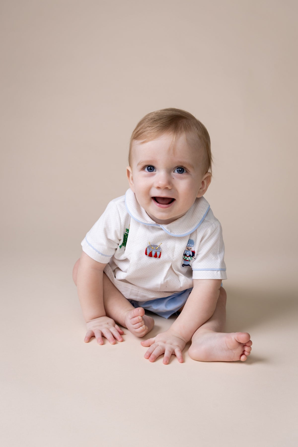 Percy & Tyne Nutcracker Diaper Set
