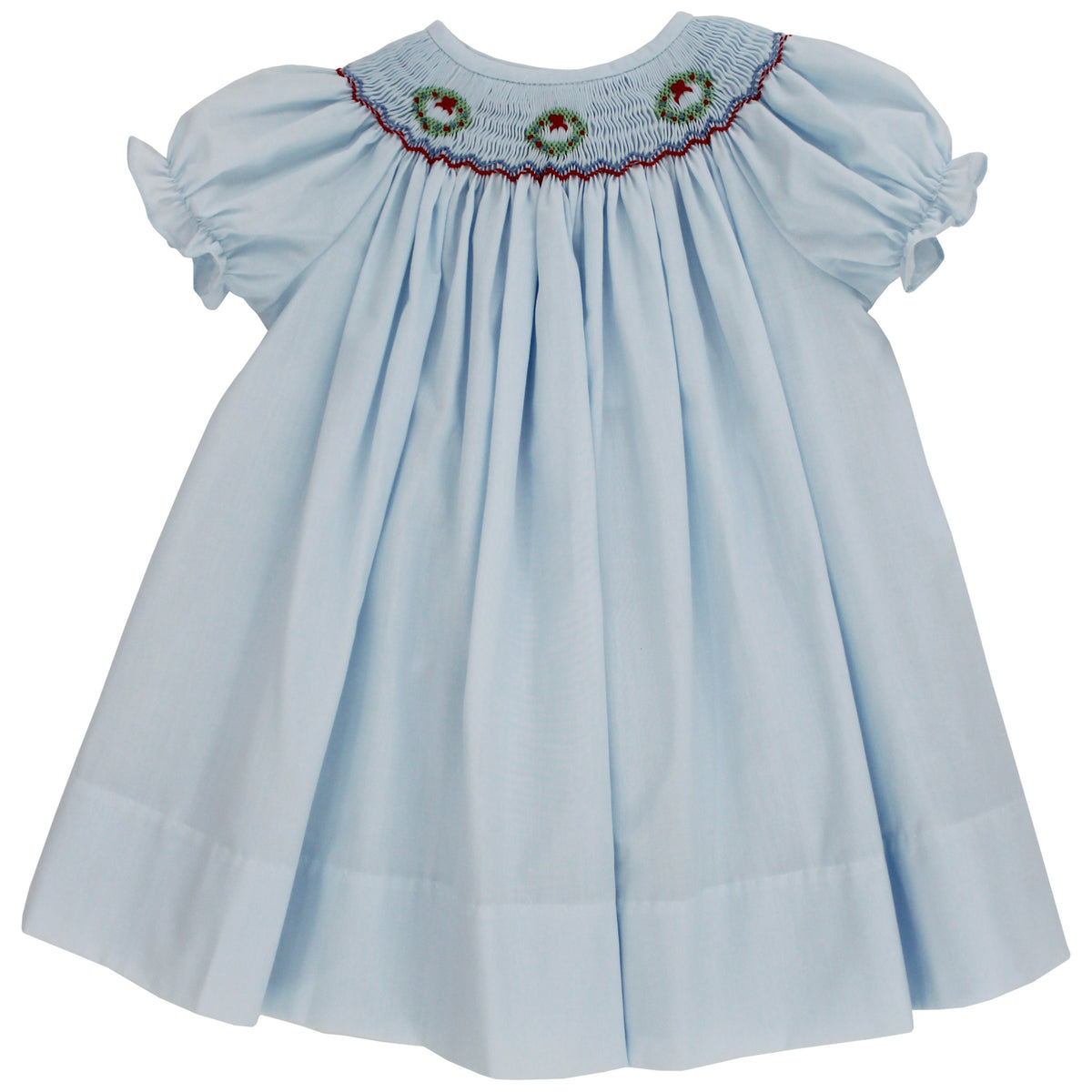 Bailey Boys Smocked Wreath Bishop