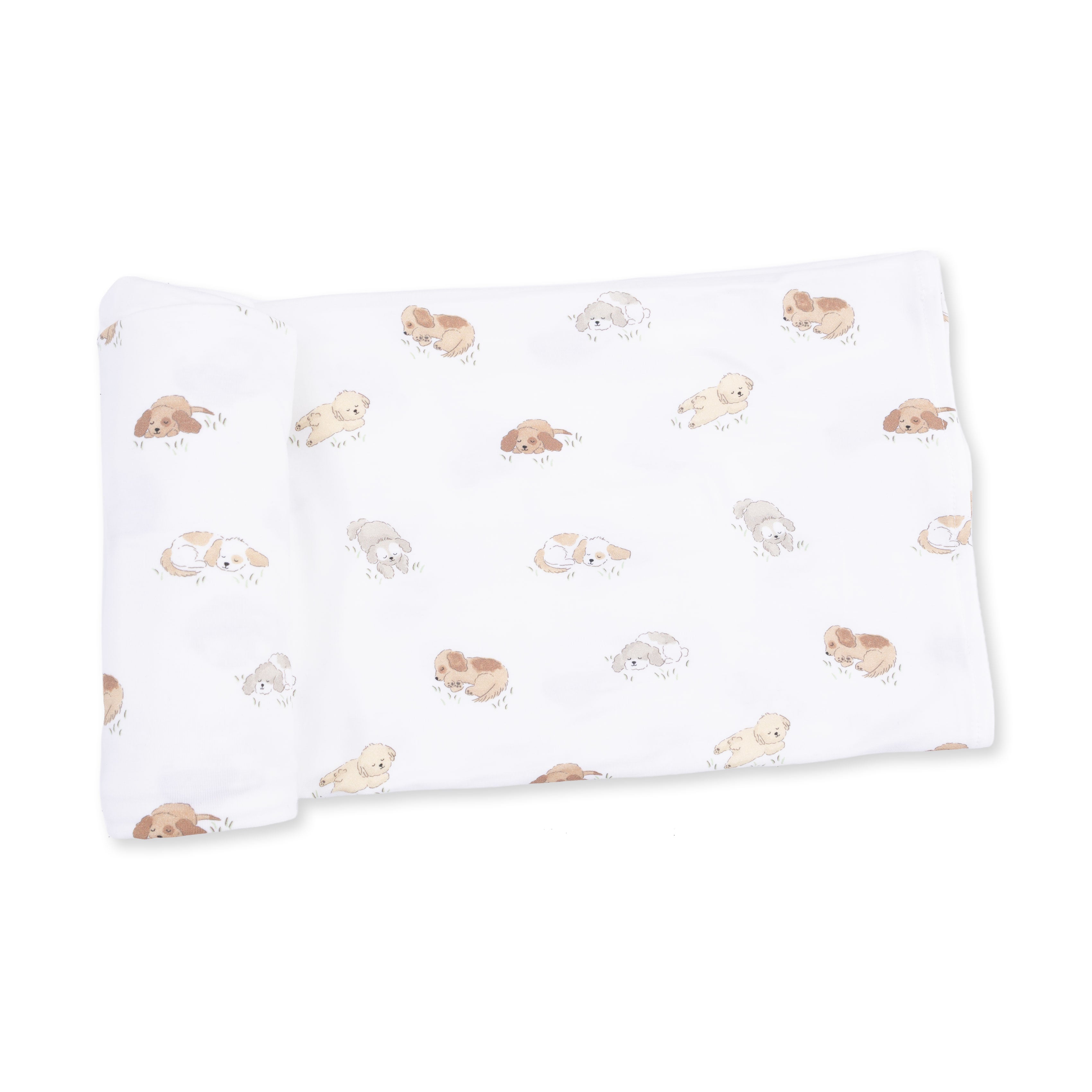 Angel Dear Puppy Snuggle Club Swaddle Blanket