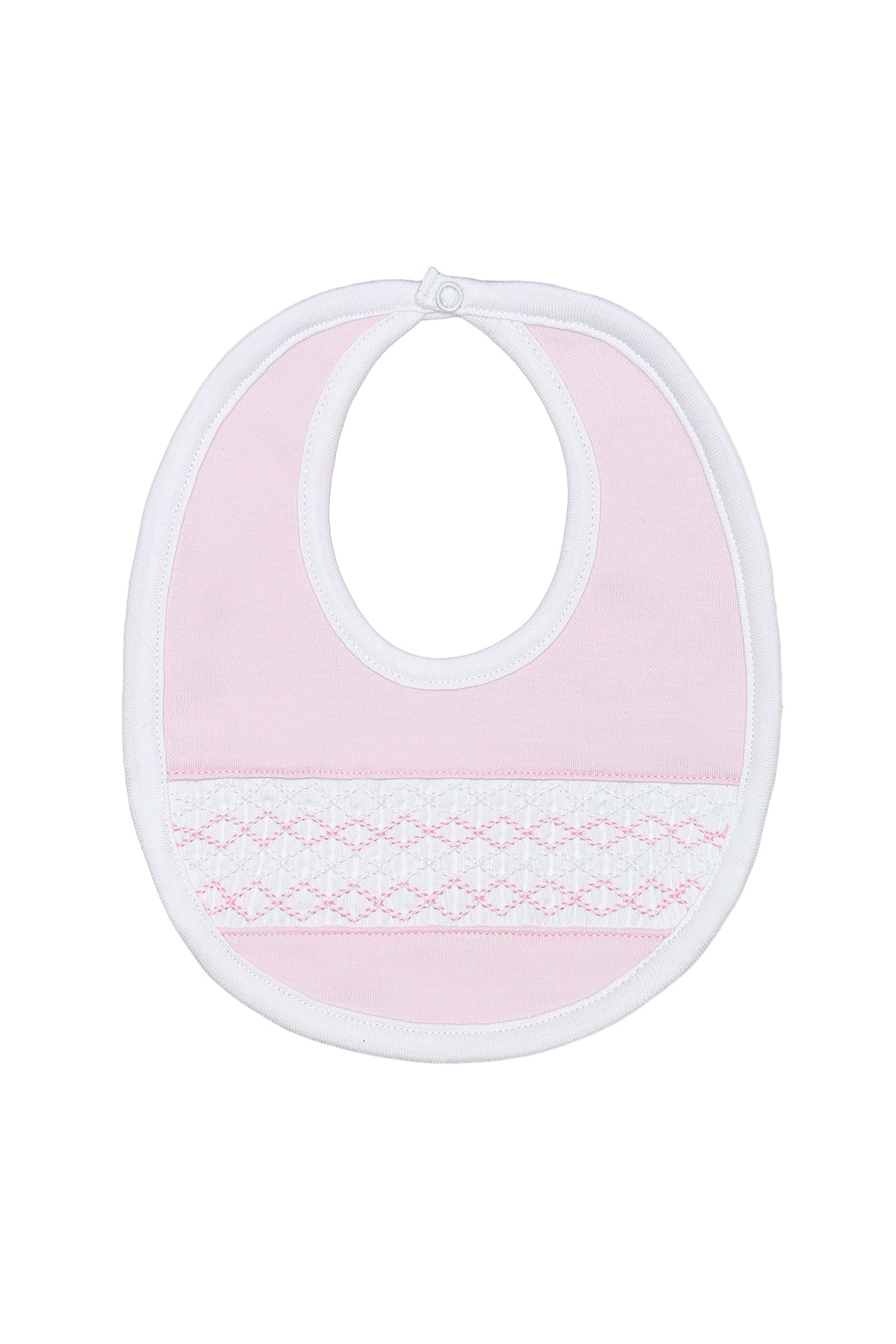 Nella Pima Signature Smocked Bib