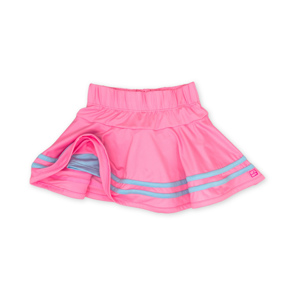 Set Athleisure Callie Skort, Flamingo Pink/Cotton Candy Blue