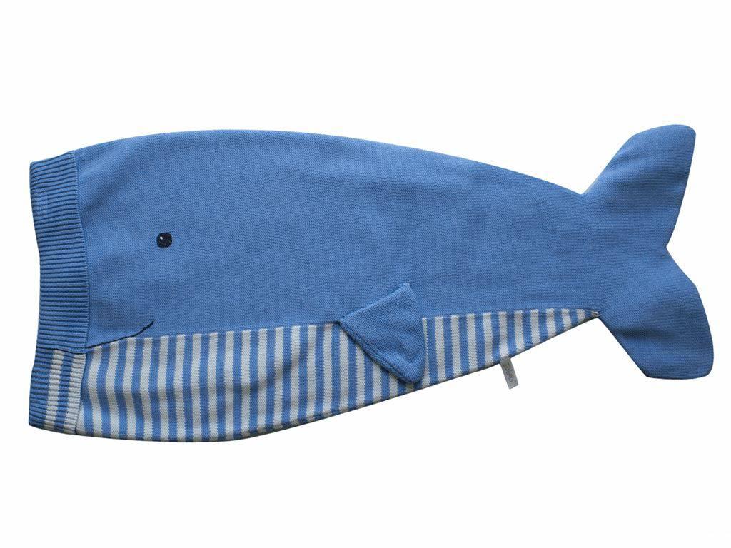 Zubels Knit Whale Blanket - shopnurseryrhymes