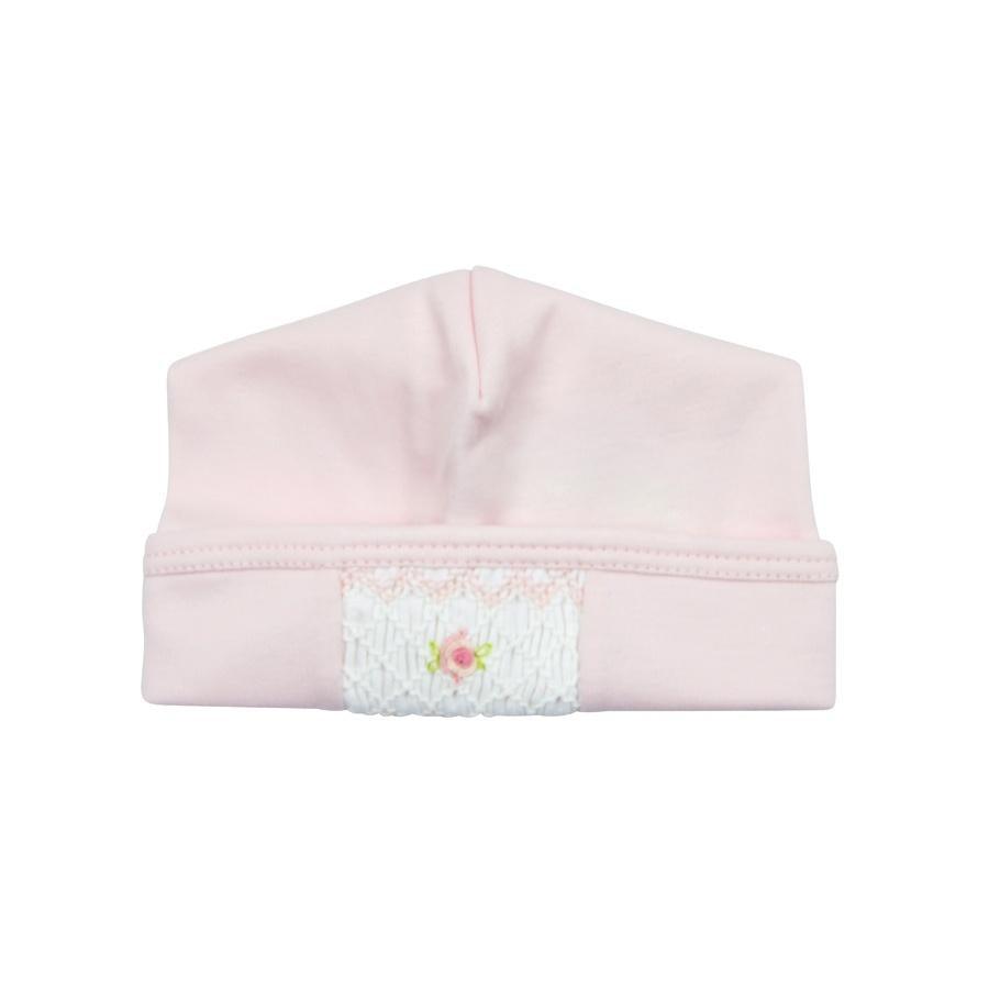 Baby Threads Pink Smocked Hat - shopnurseryrhymes