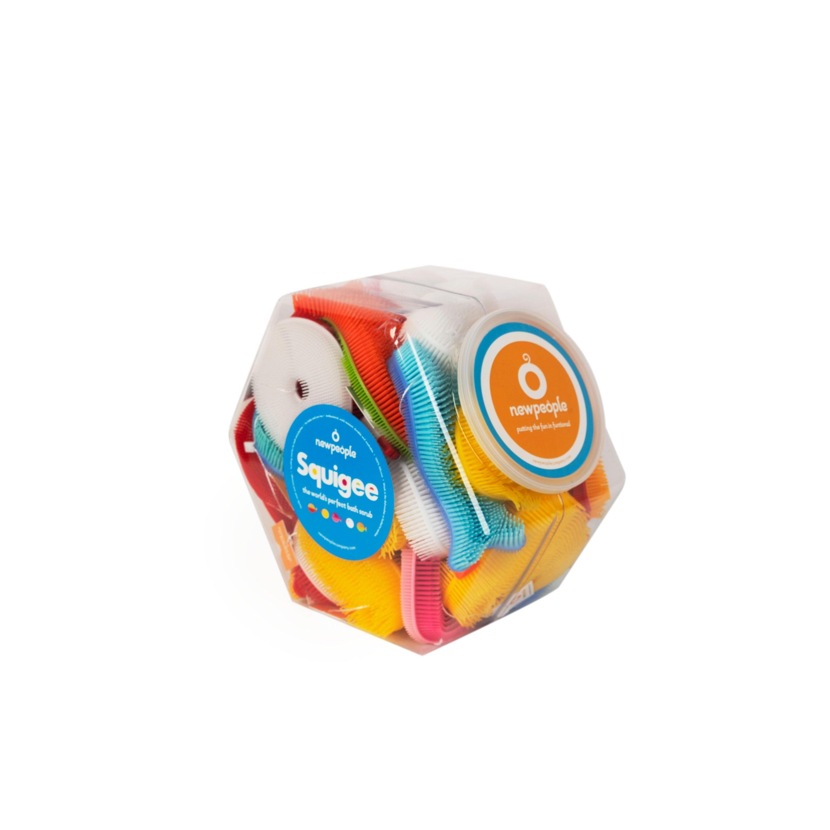 New People Silicone Bath Scrubs - shopnurseryrhymes