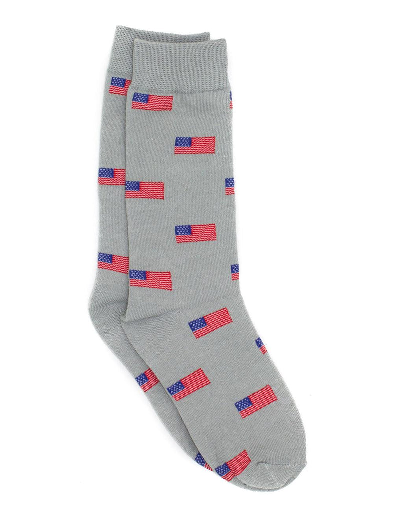 Properly Tied Lucky Duck Socks, American Flag - shopnurseryrhymes