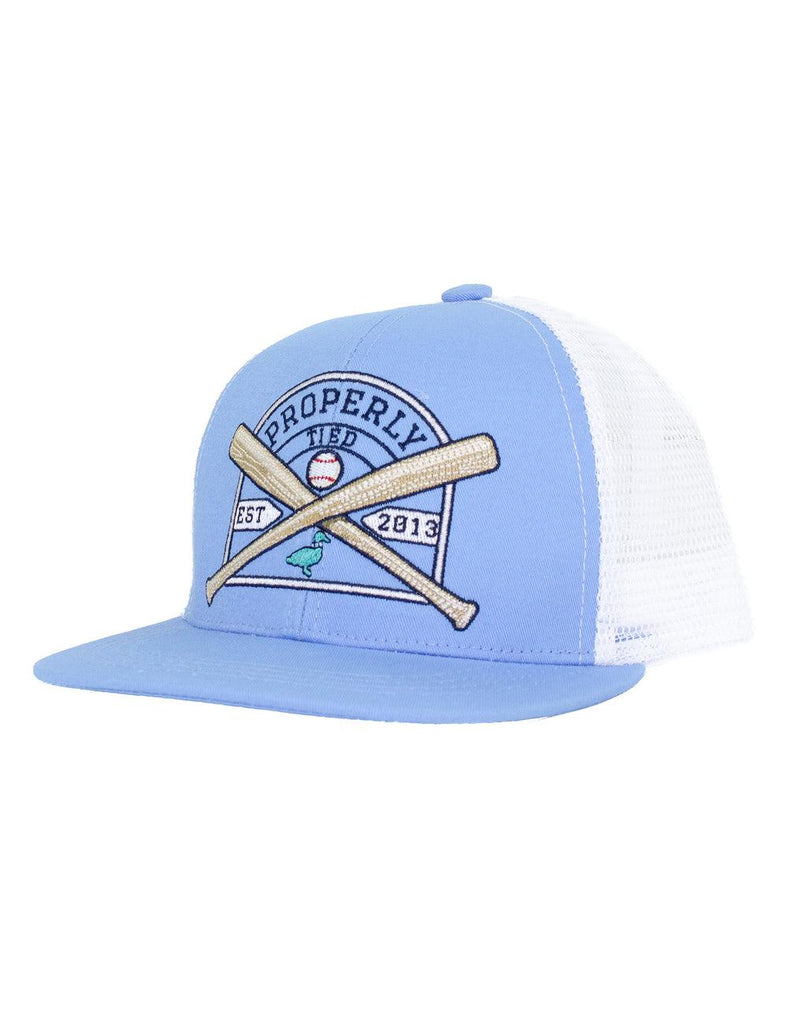 Properly Tied Youth Trucker Hat Baseball Shield - shopnurseryrhymes