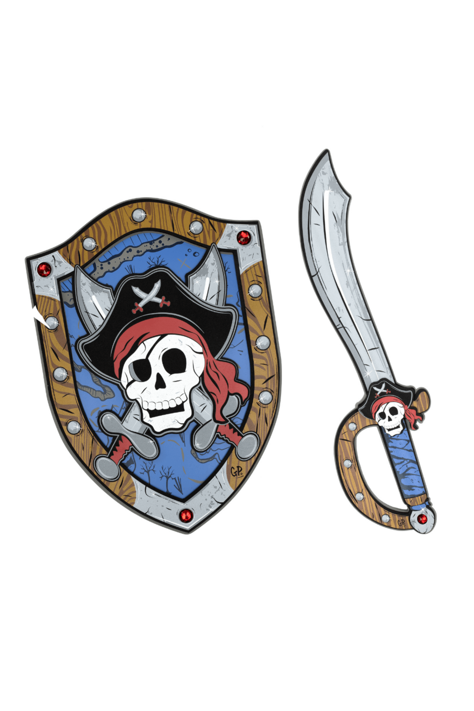 Creative Education Captain Skully EVA Pirate Shield - shopnurseryrhymes