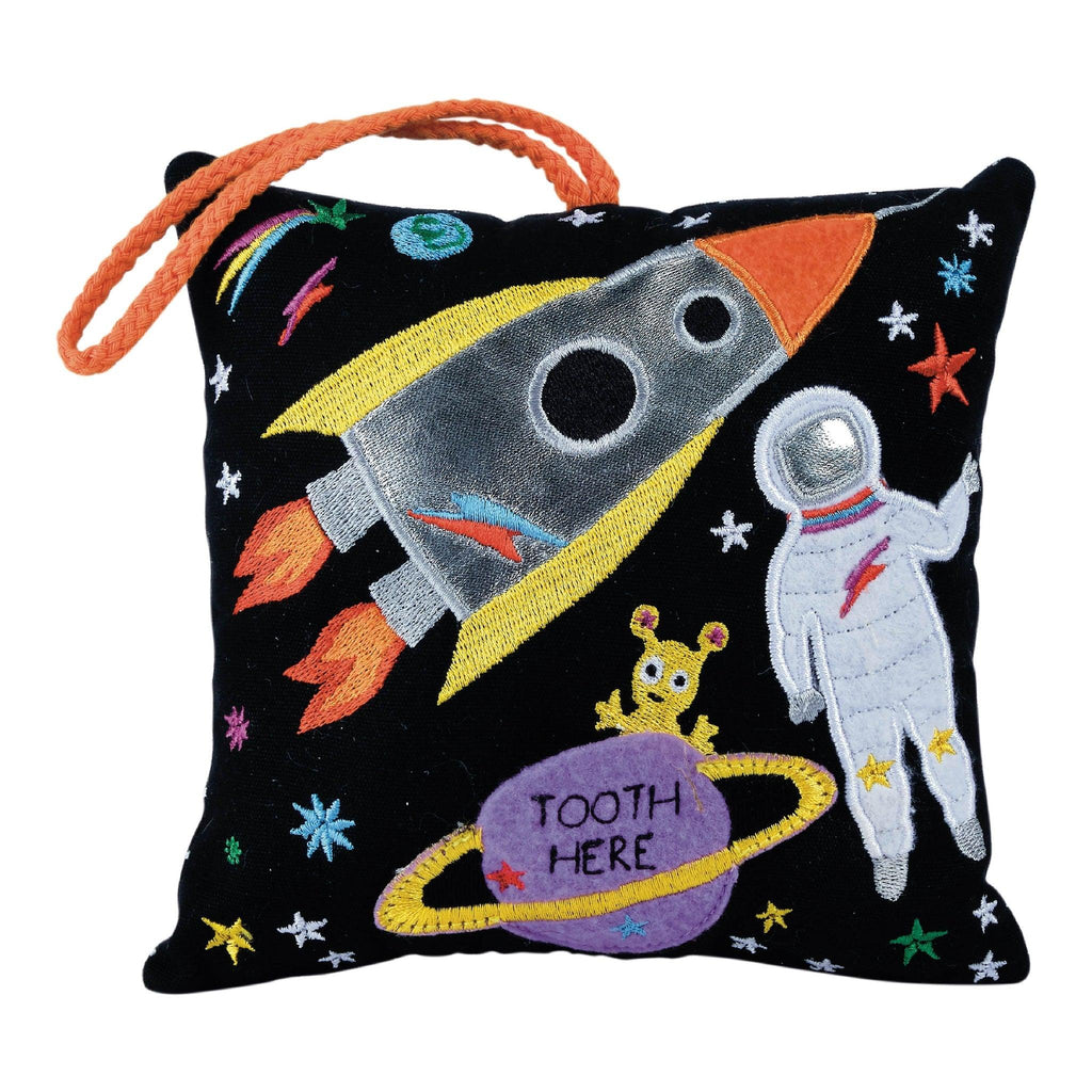 Floss & Rock Tooth Fairy Cushion, Space - shopnurseryrhymes