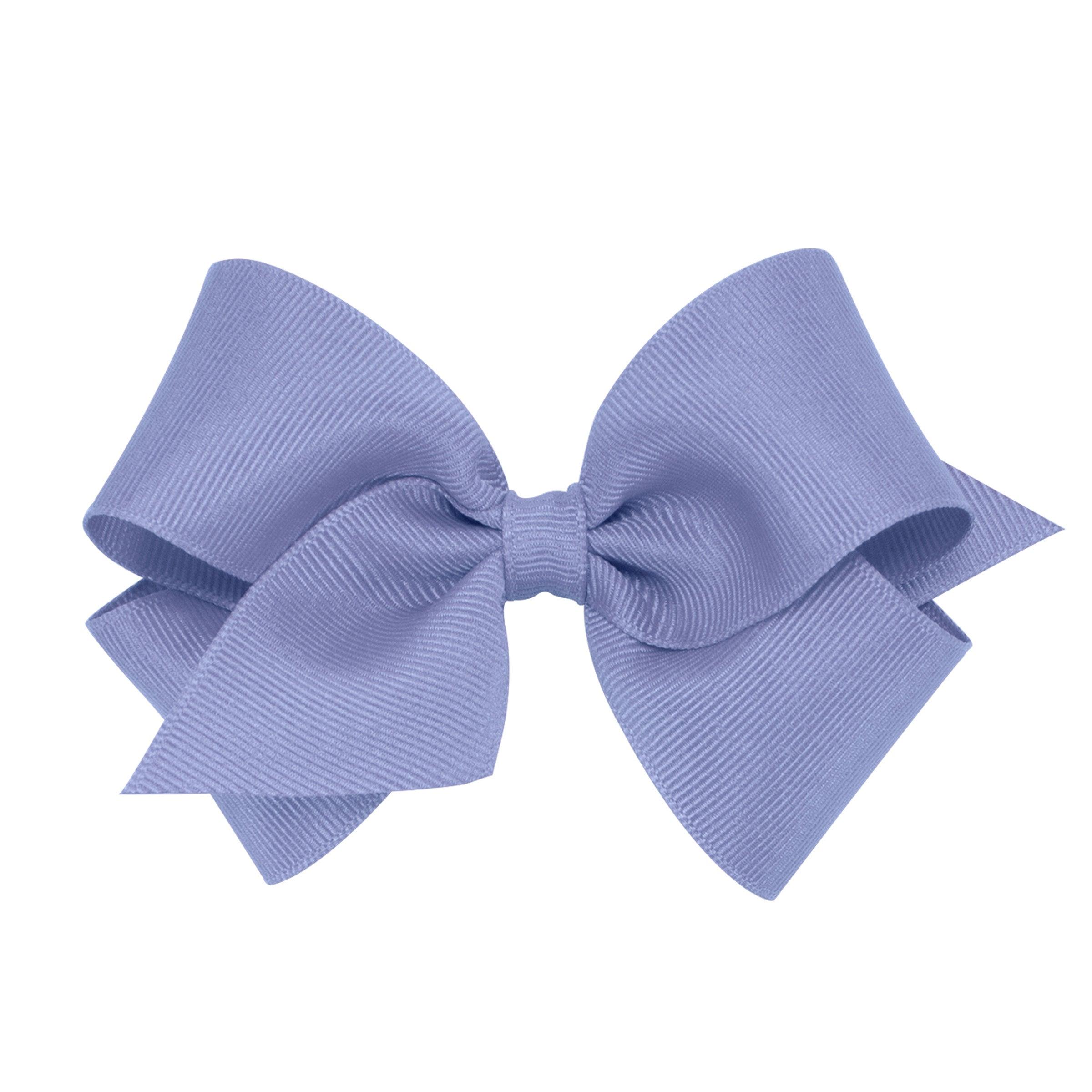 Wee Ones Small Solid Grosgrain Basic Bow - shopnurseryrhymes