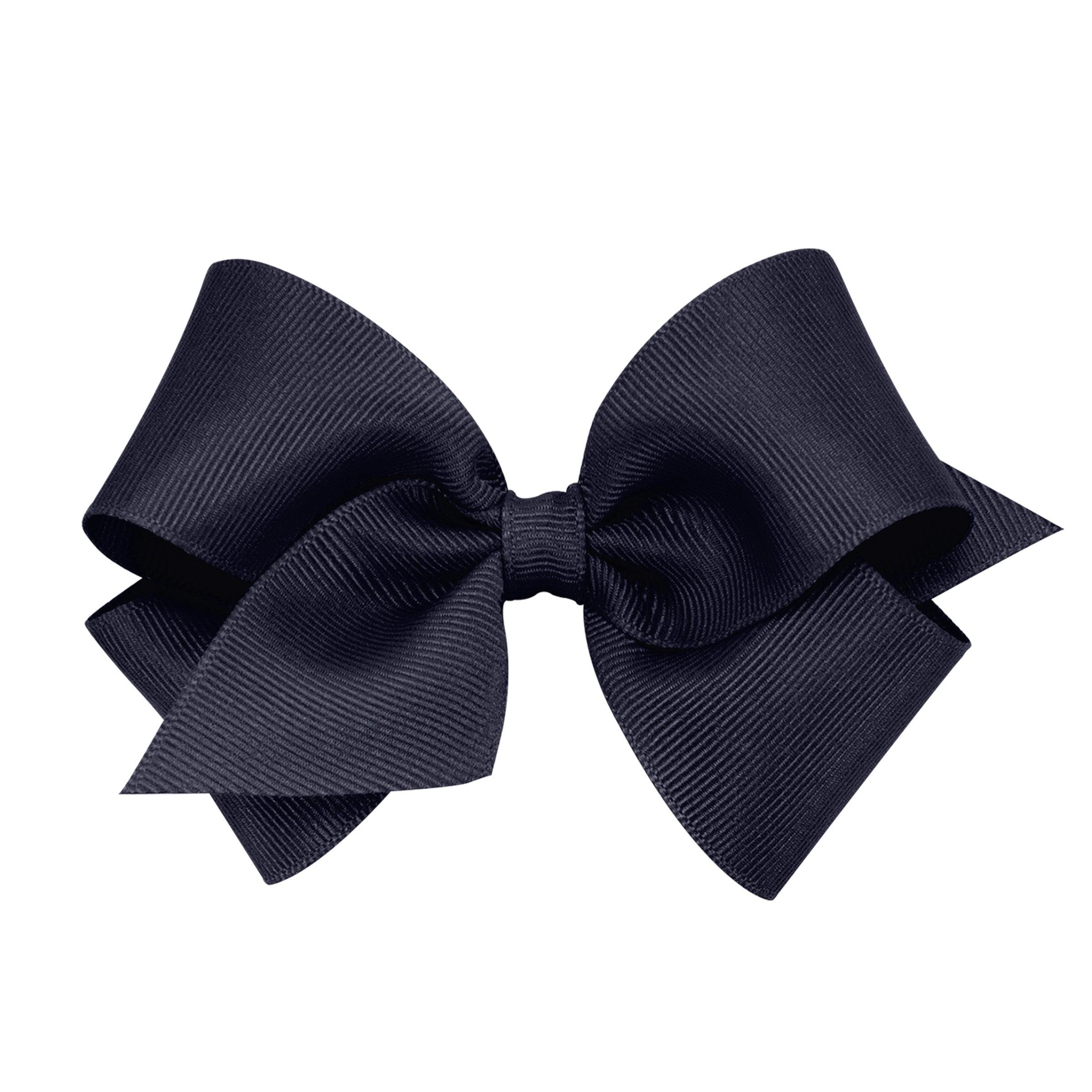 Wee Ones Small Solid Grosgrain Basic Bow - shopnurseryrhymes