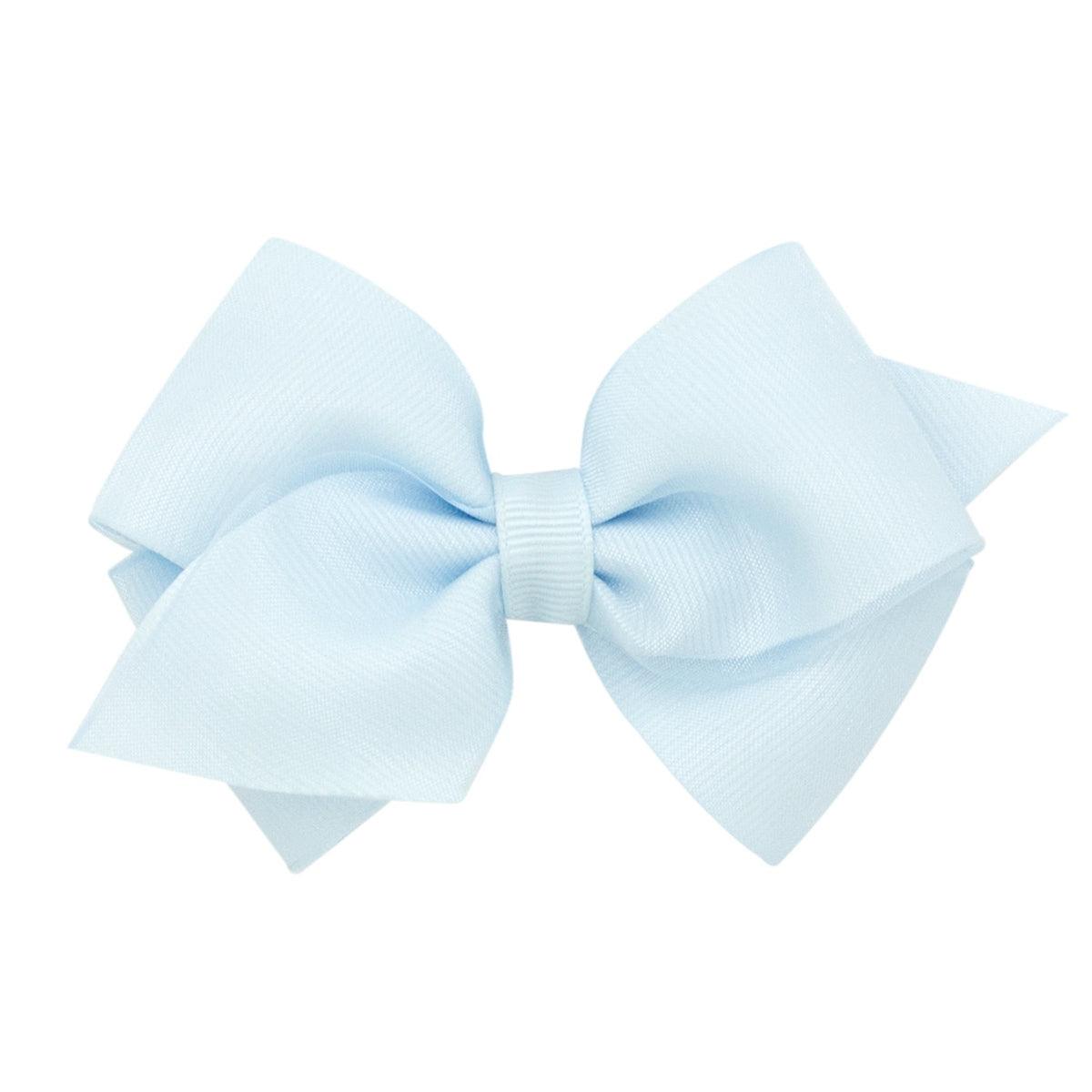 Wee Ones Small Solid Grosgrain Basic Bow - shopnurseryrhymes