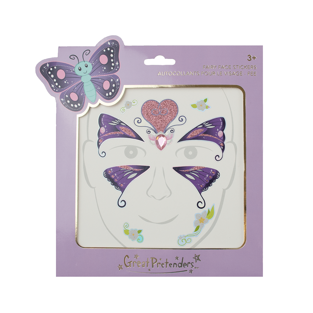 Creative Education Butterfly Fairy Face Stickers - shopnurseryrhymes