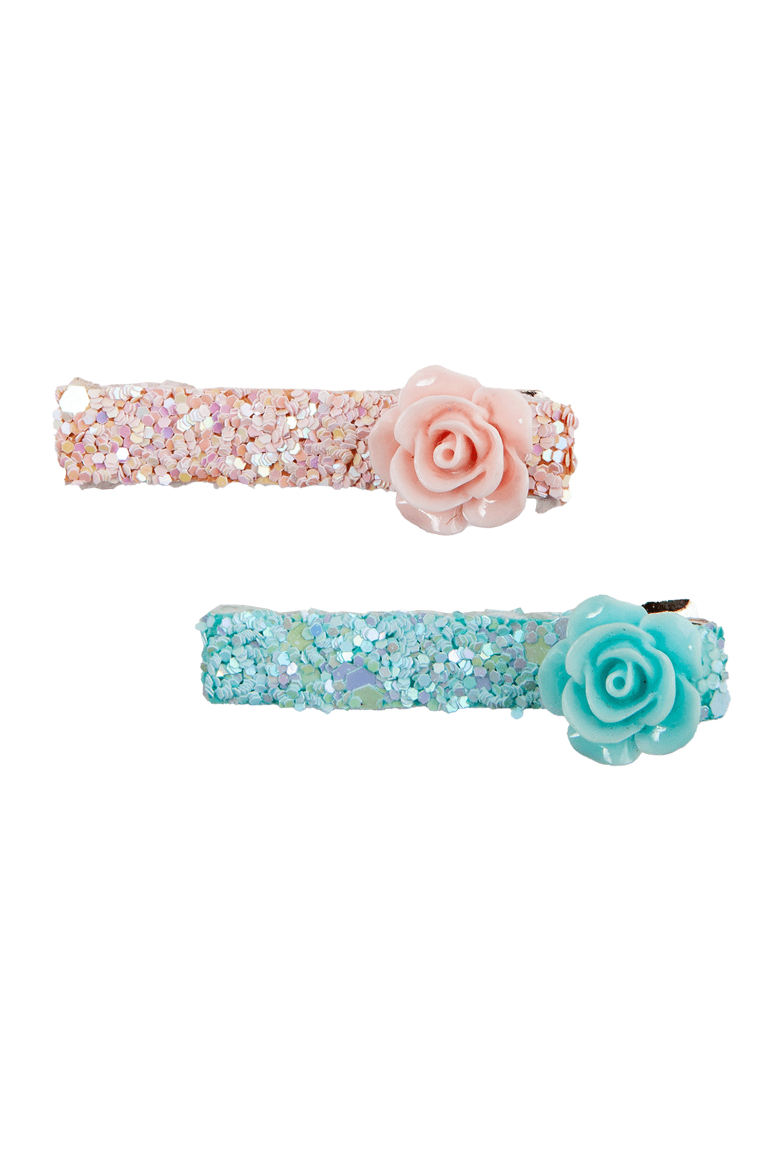 Creative Education Boutique Glitter Rosette Hair Clip - shopnurseryrhymes