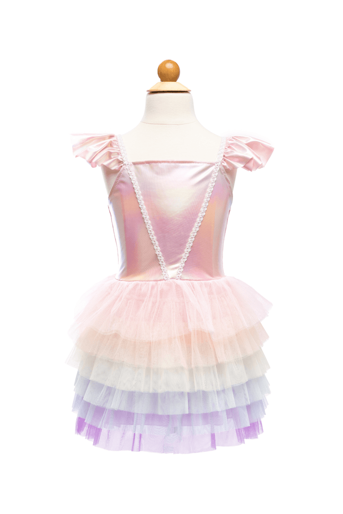 Creative Education Rainbow Ruffle Tutu Dress, Pink - shopnurseryrhymes