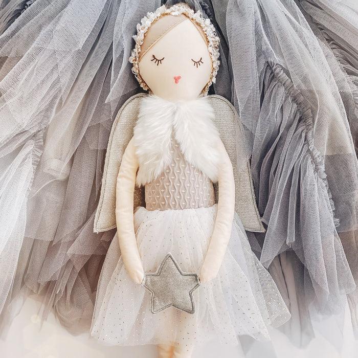 Mon Ami Anna Large Silver Angel Doll