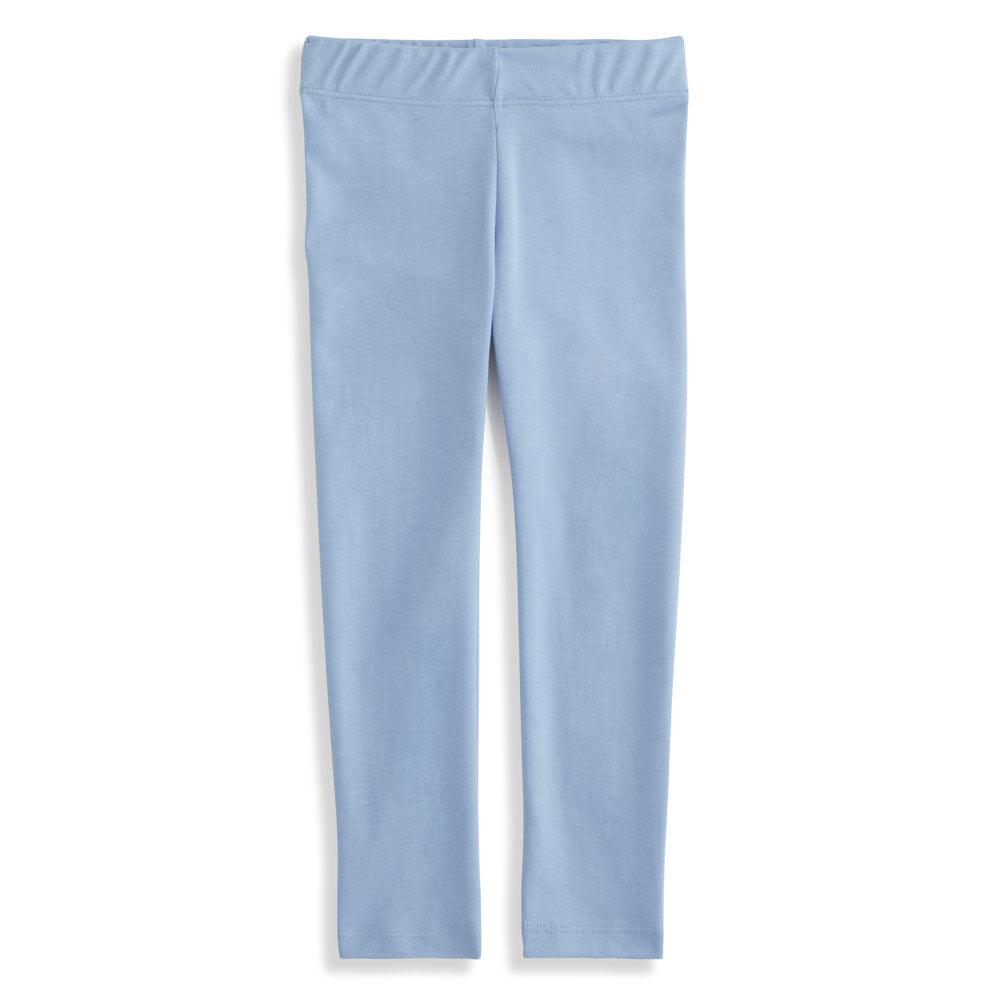 Bella Bliss Solid Pima Legging, Denim Blue - shopnurseryrhymes