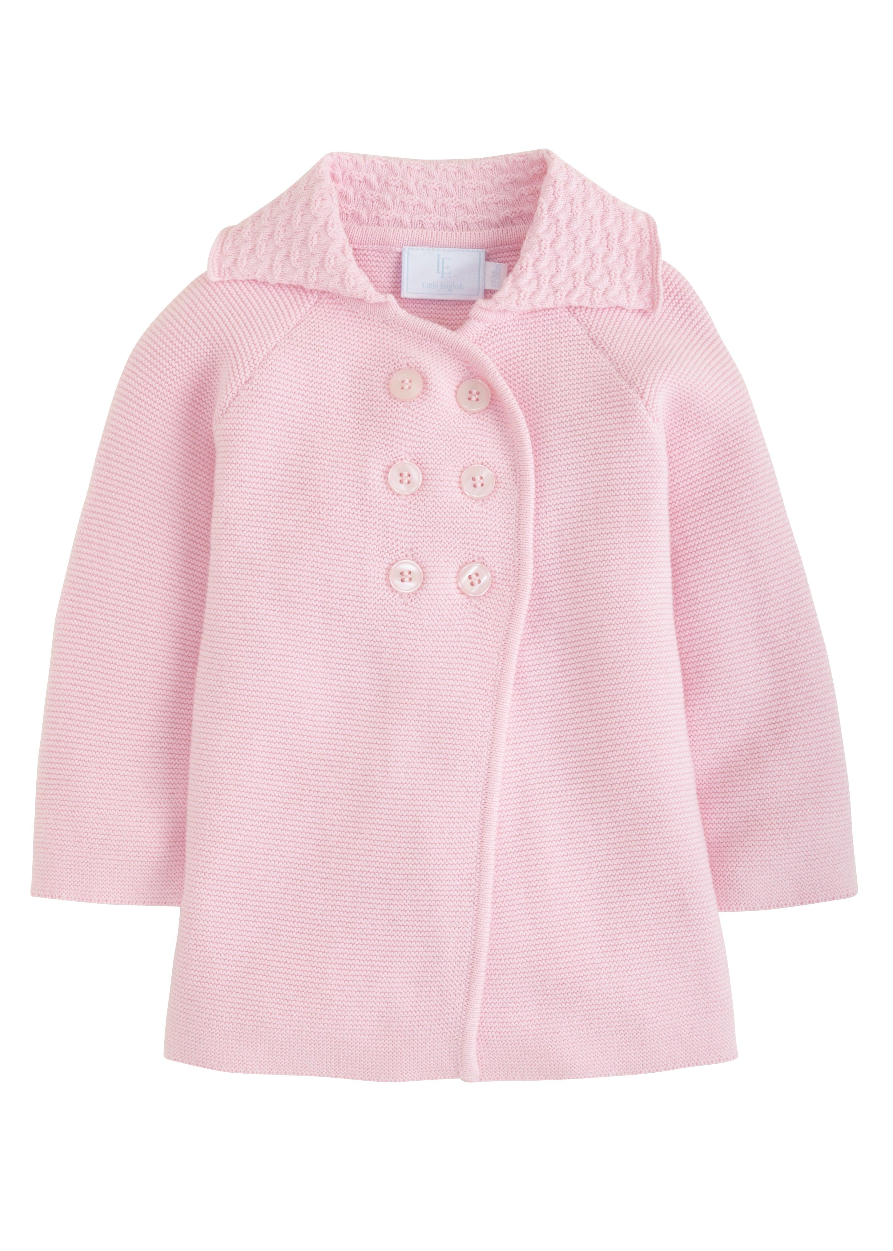 Little English Car Coat, Light Pink - shopnurseryrhymes