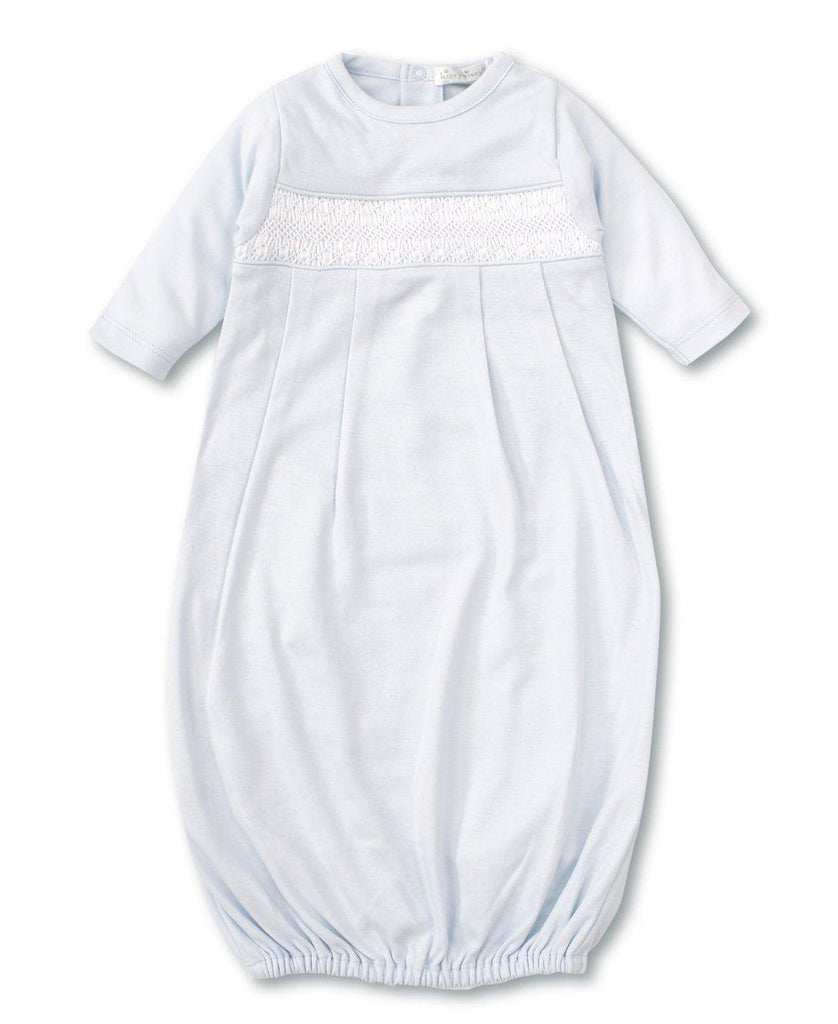 Kissy Kissy Hand Smocked CLB Charmed Sack Gown