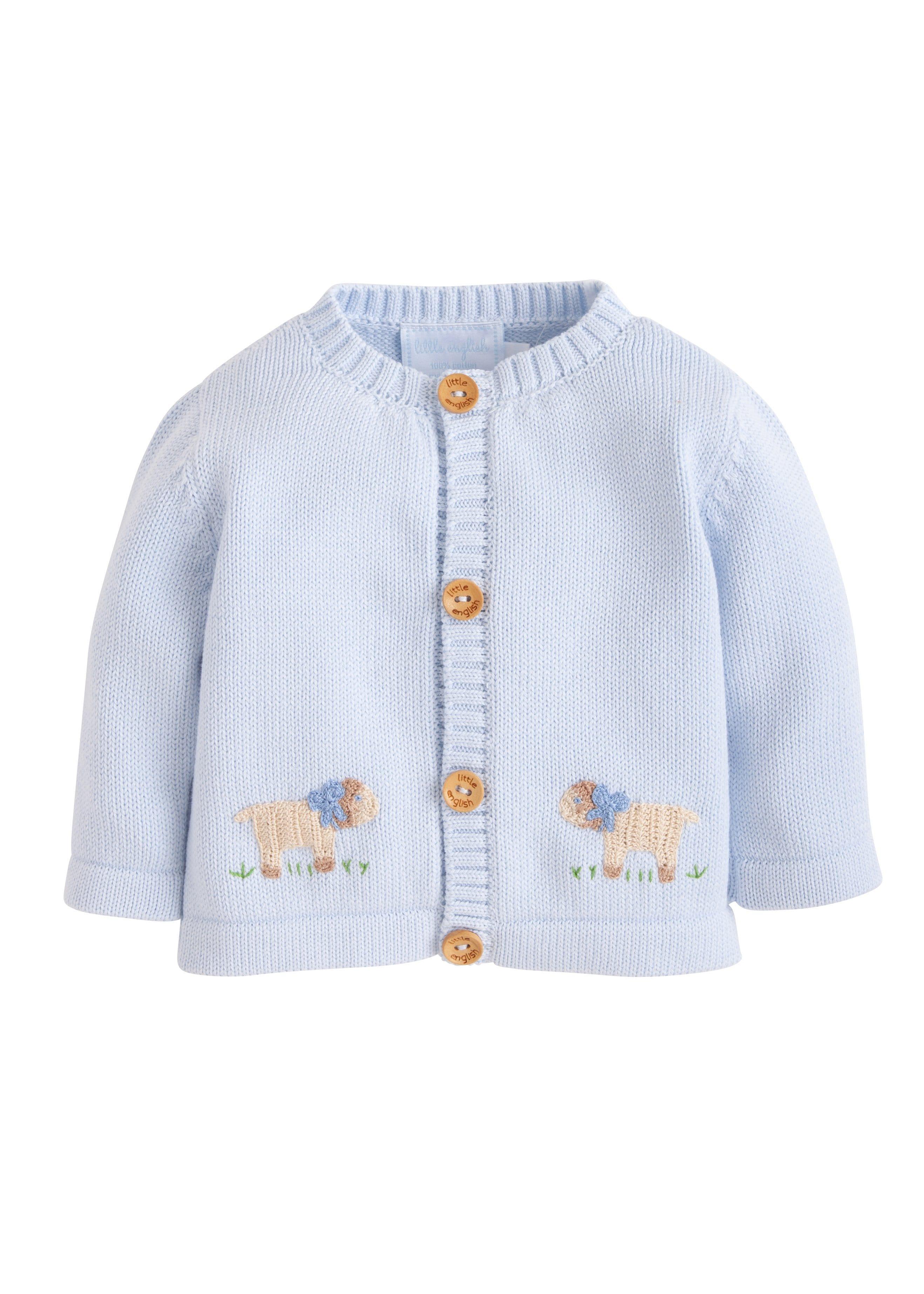 Little English Boy Sheep Crochet Sweater - shopnurseryrhymes