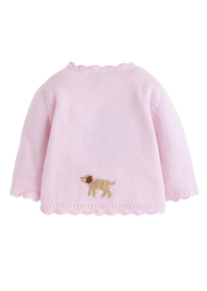 Little English Girl Lab Crochet Sweater