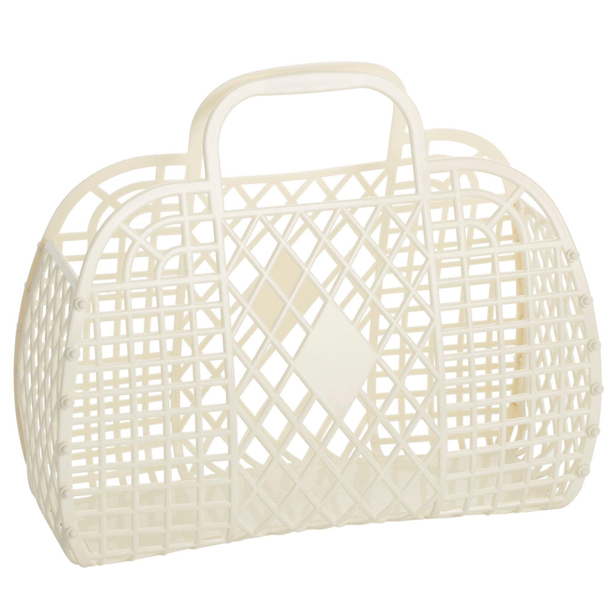 SunJellies Large Retro Basket - shopnurseryrhymes