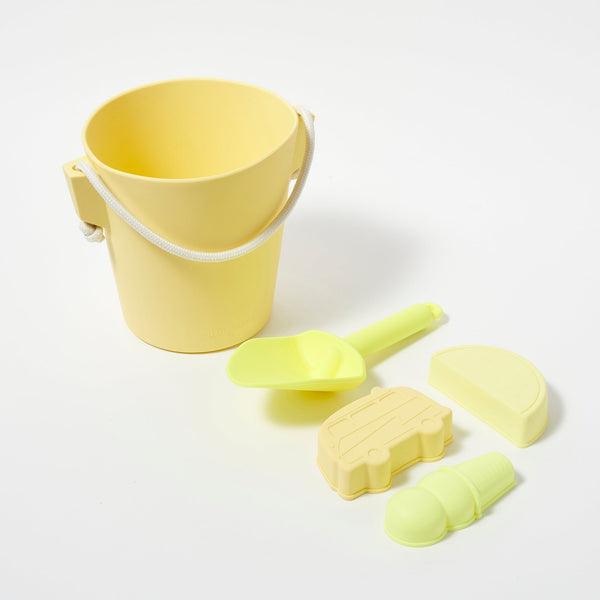 SunnyLife Silicone Bucket & Spade Set, Citrus - shopnurseryrhymes