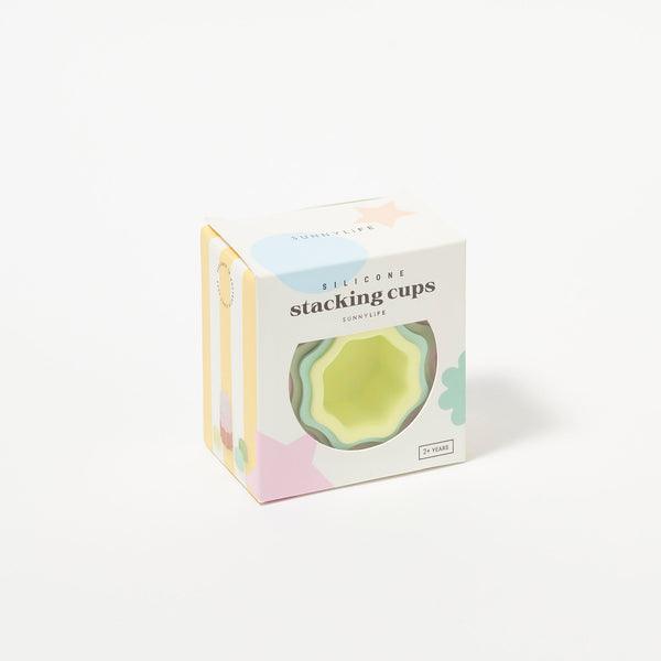 SunnyLife Silicone Stacking Tower, Circus - shopnurseryrhymes