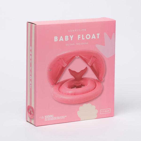 SunnyLife Baby Float, Ocean Treasure Rose - shopnurseryrhymes