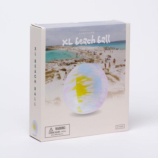 SunnyLife XL Inflatable Beach Ball, Tie Dye Sorbet - shopnurseryrhymes