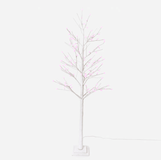 One Hundred 80 Degrees Easter Display Tree with Pink Lights, Large - shopnurseryrhymes