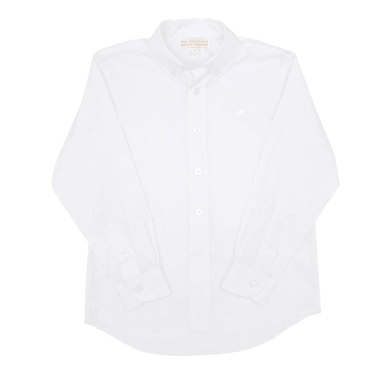 Beaufort Bonnet Dean's List Dress Shirt, Worth Avenue White - shopnurseryrhymes