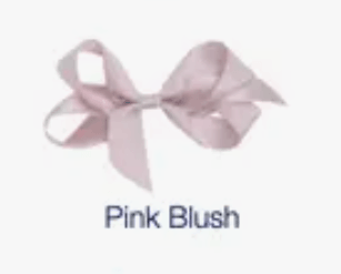 Bows Arts Blush Bomb Satin Bow, Toddler 3" - shopnurseryrhymes