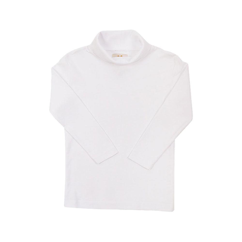 Beaufort Bonnet Tatum's Turtleneck Shirt, Worth Avenue White - shopnurseryrhymes