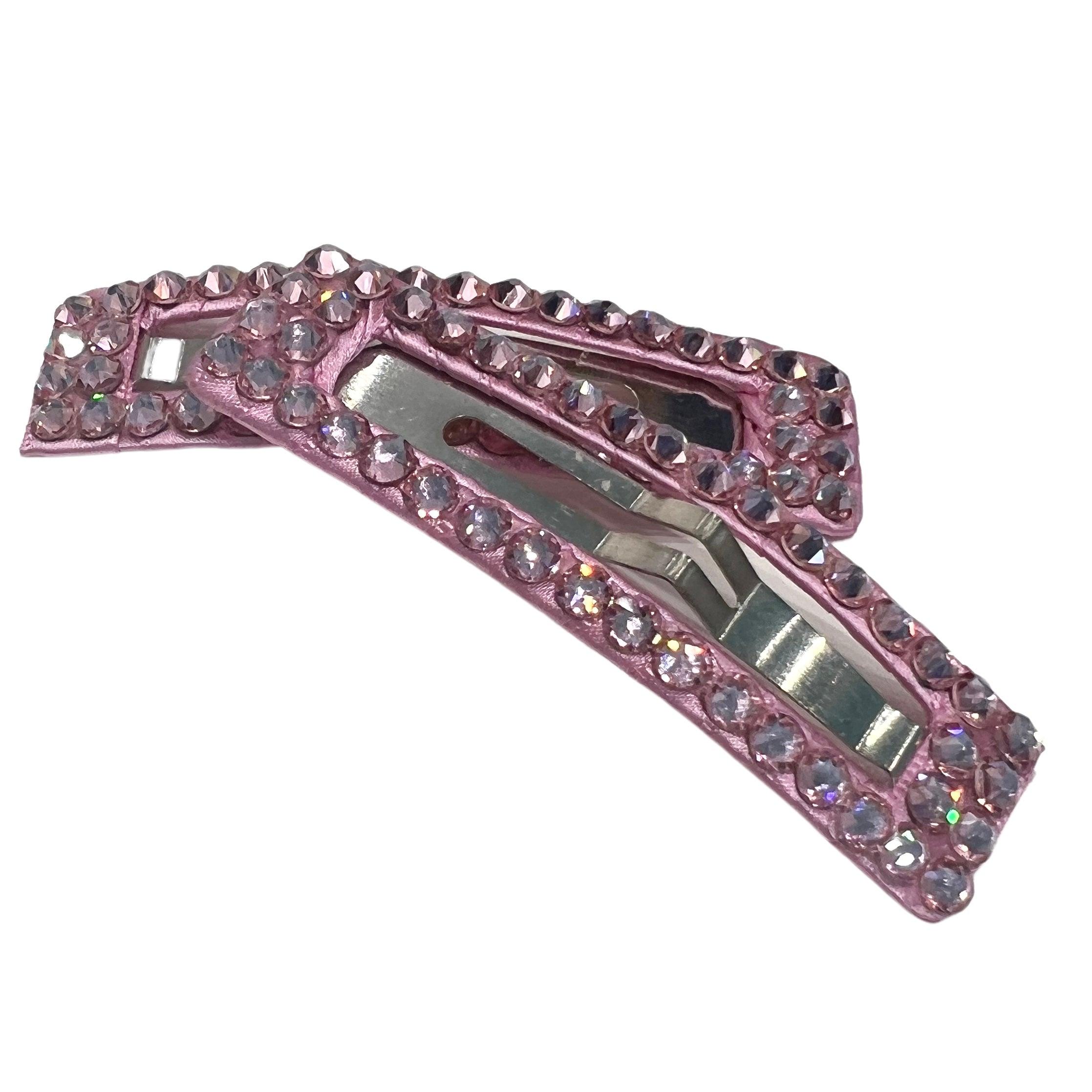 Bari Lynn Jumbo Rectangle Crystallized Snap Clips - shopnurseryrhymes