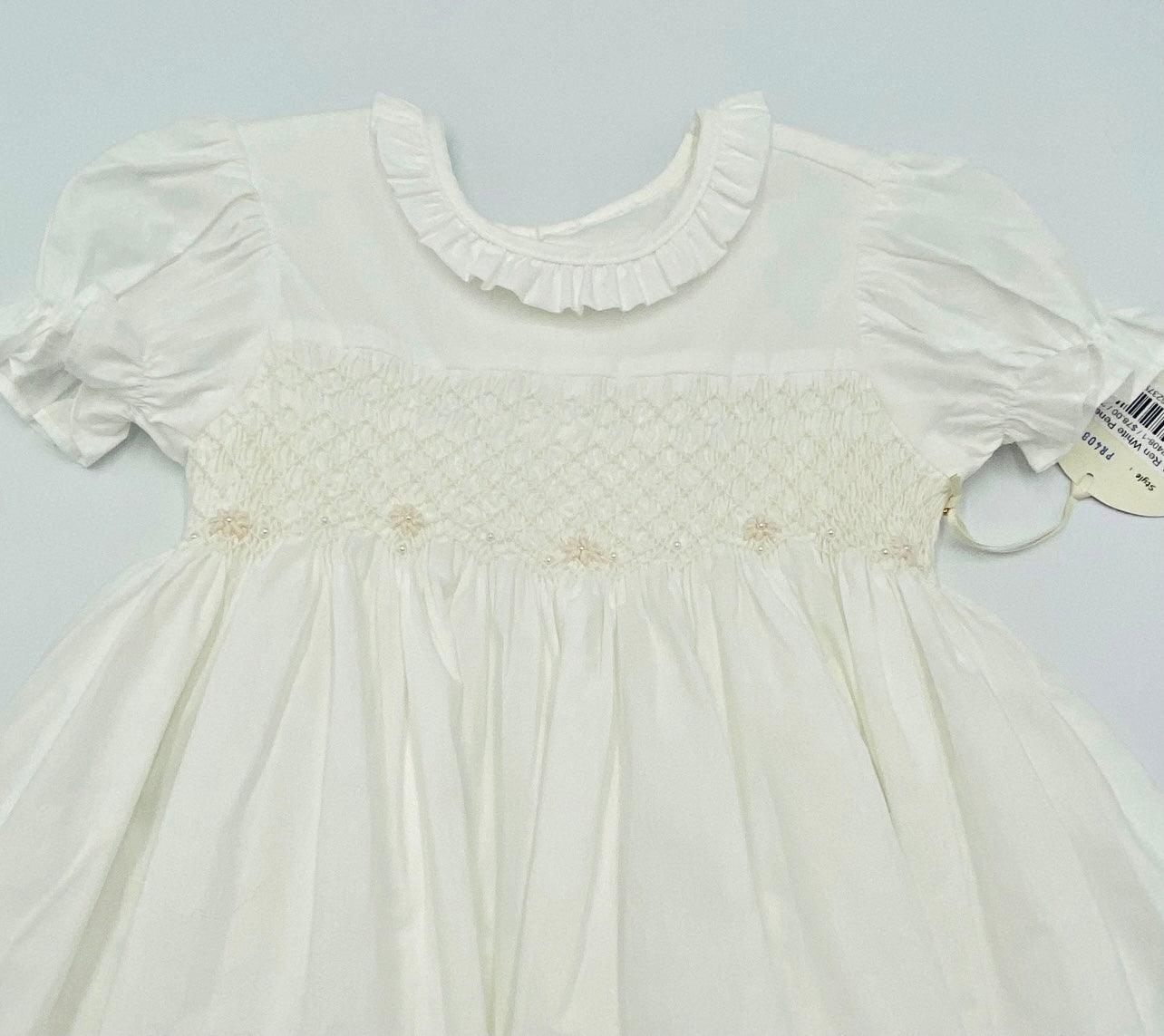 Phoenix & Ren White Penelope Dress - shopnurseryrhymes