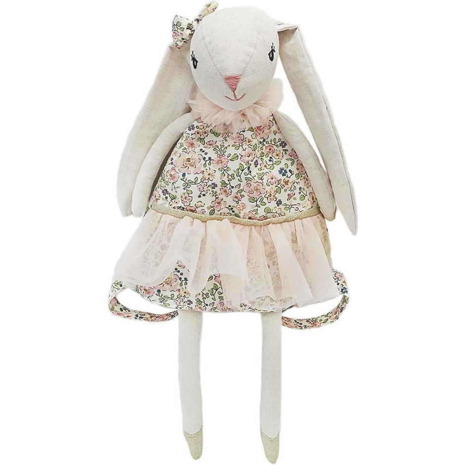 Mon Ami Backpack My Dolly Bunny Linen - shopnurseryrhymes