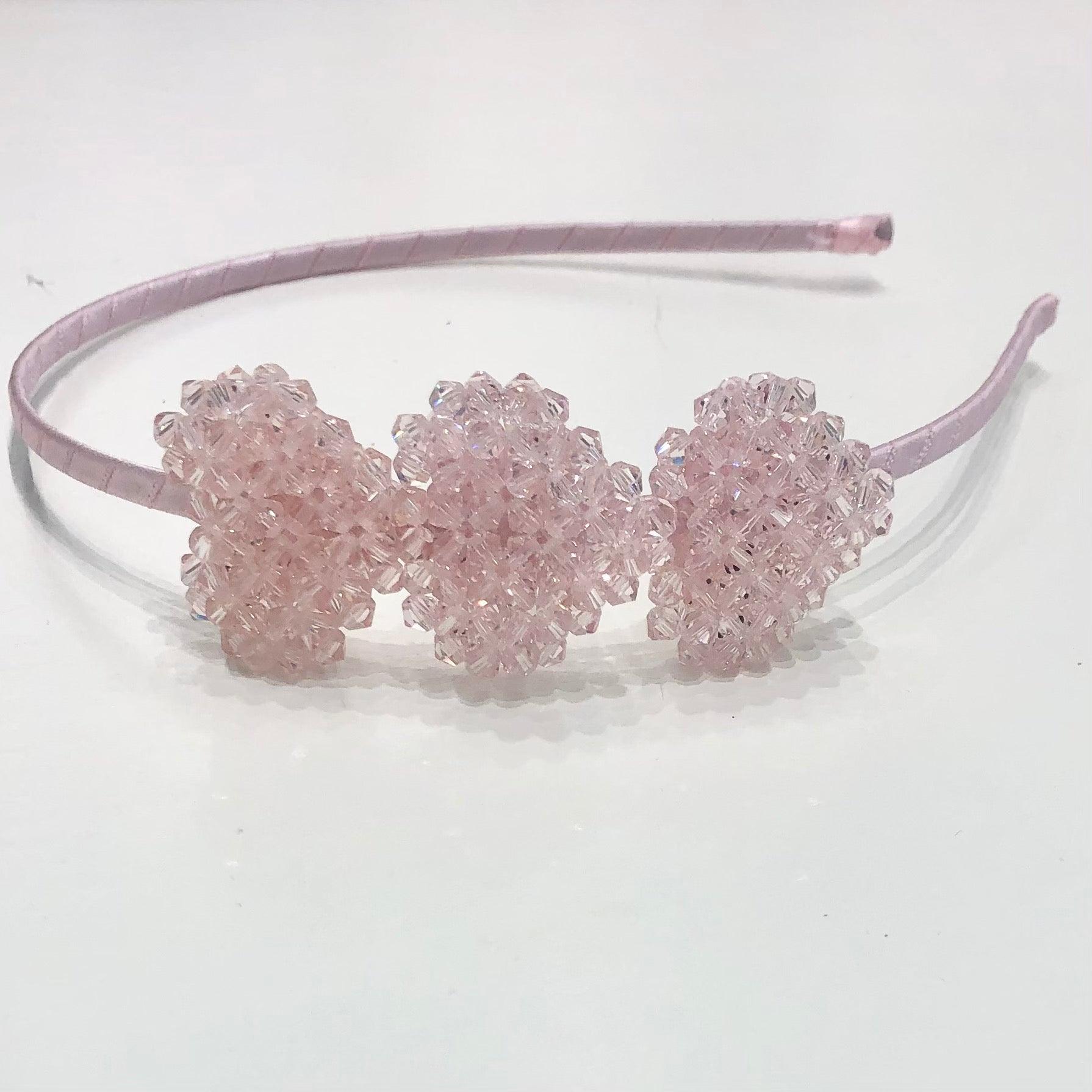 Bari Lynn Beaded Heart Headband - shopnurseryrhymes