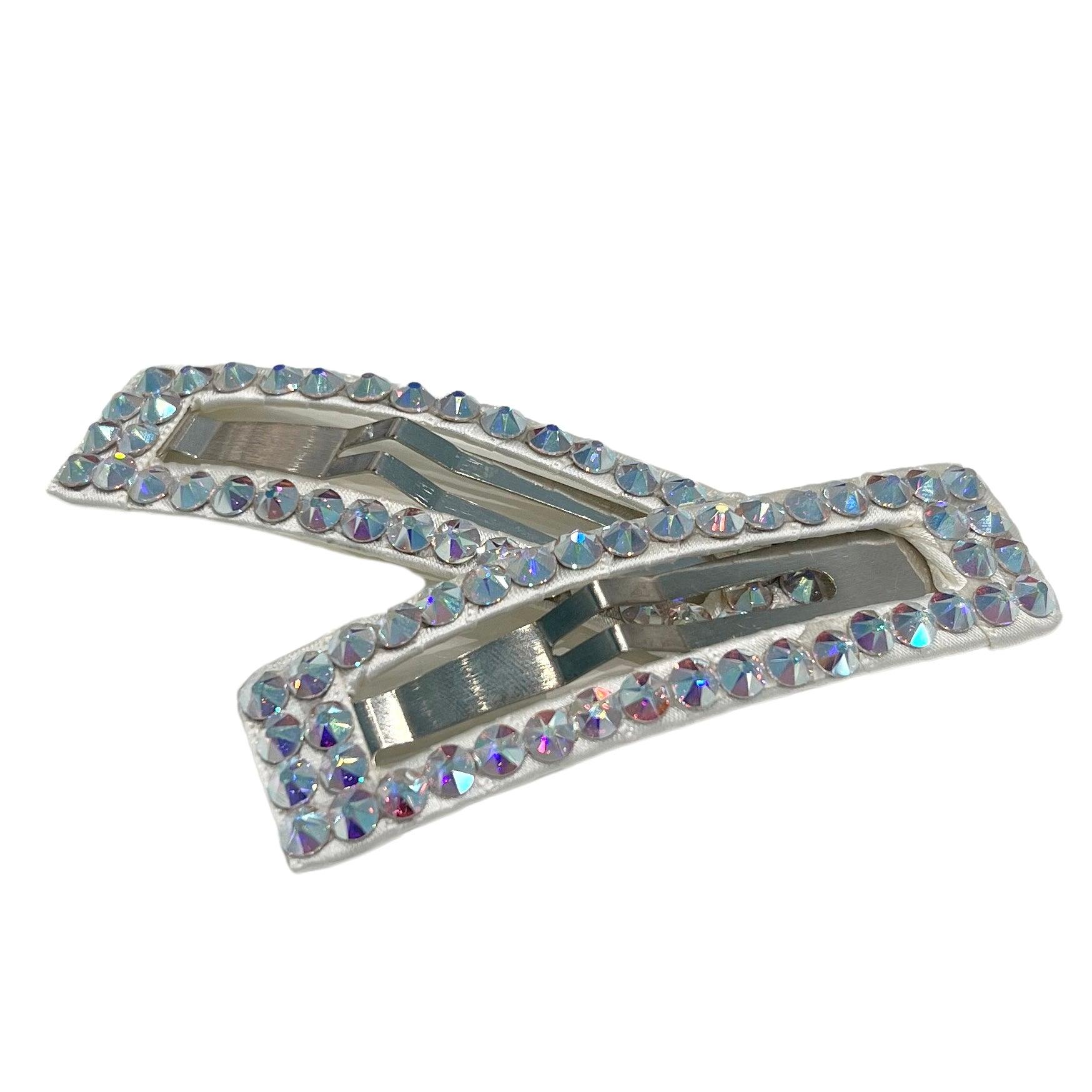 Bari Lynn Jumbo Rectangle Crystallized Snap Clips - shopnurseryrhymes