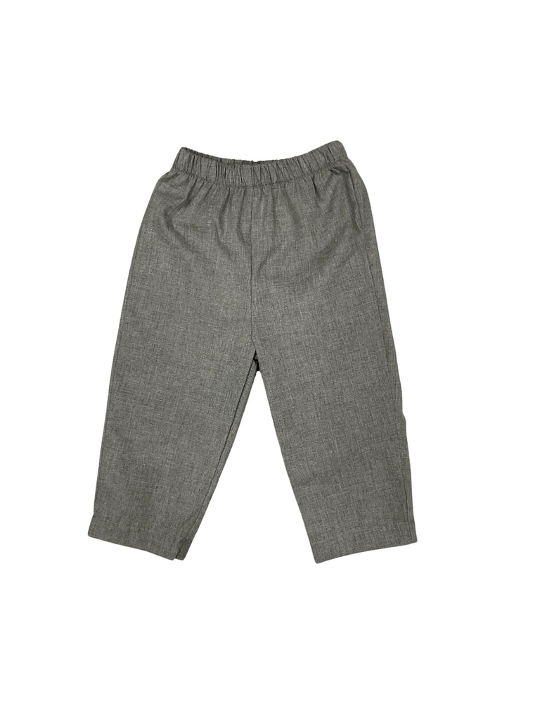 Anavini Gray Solid Pants - shopnurseryrhymes