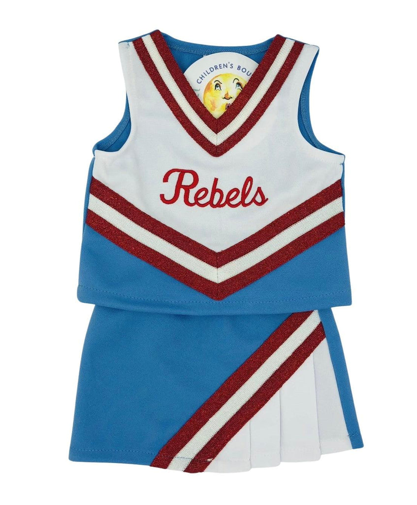 Powder Blue Rebels Cheerleader Uniform - shopnurseryrhymes