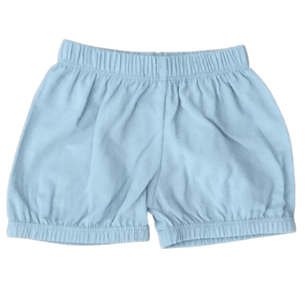 Luigi Corduroy Banded Shorts, Sky Blue - shopnurseryrhymes