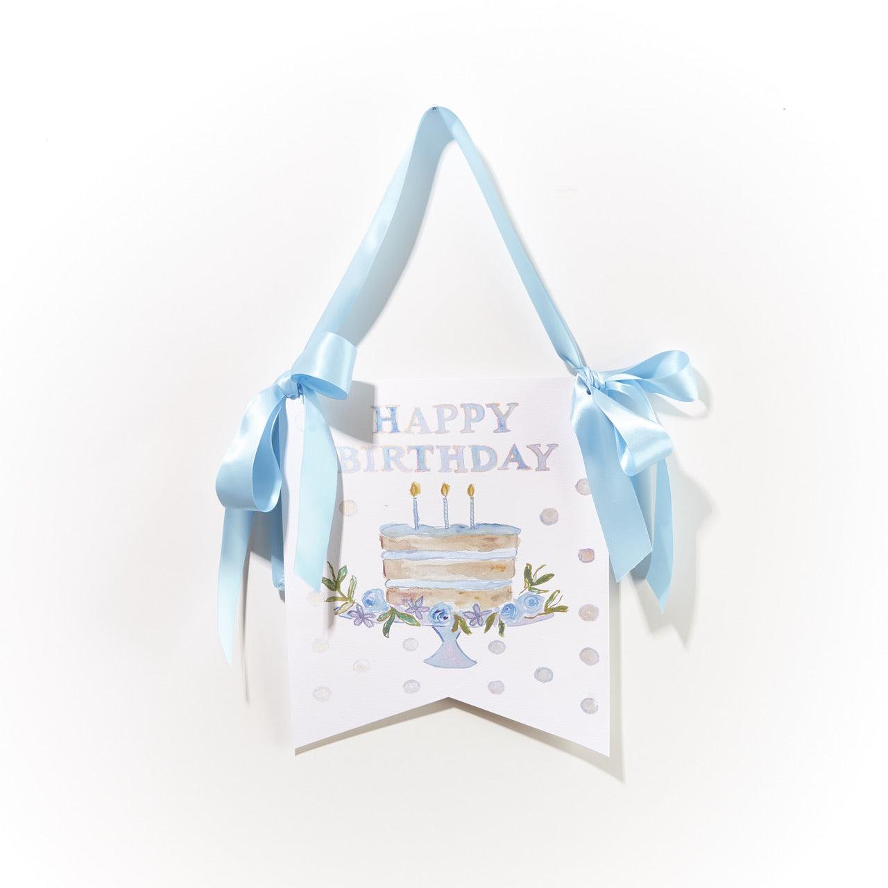 Over the Moon "Happy Birthday" Cake Hanger - shopnurseryrhymes