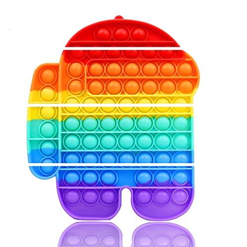 Jeannie's Pop Fidget, Rainbow Robot - shopnurseryrhymes