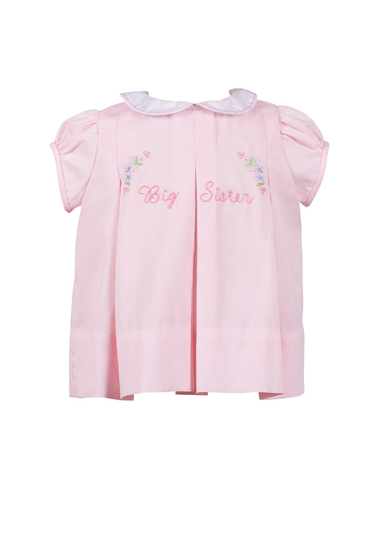 Proper Peony Big Sister Dress, Pink - shopnurseryrhymes