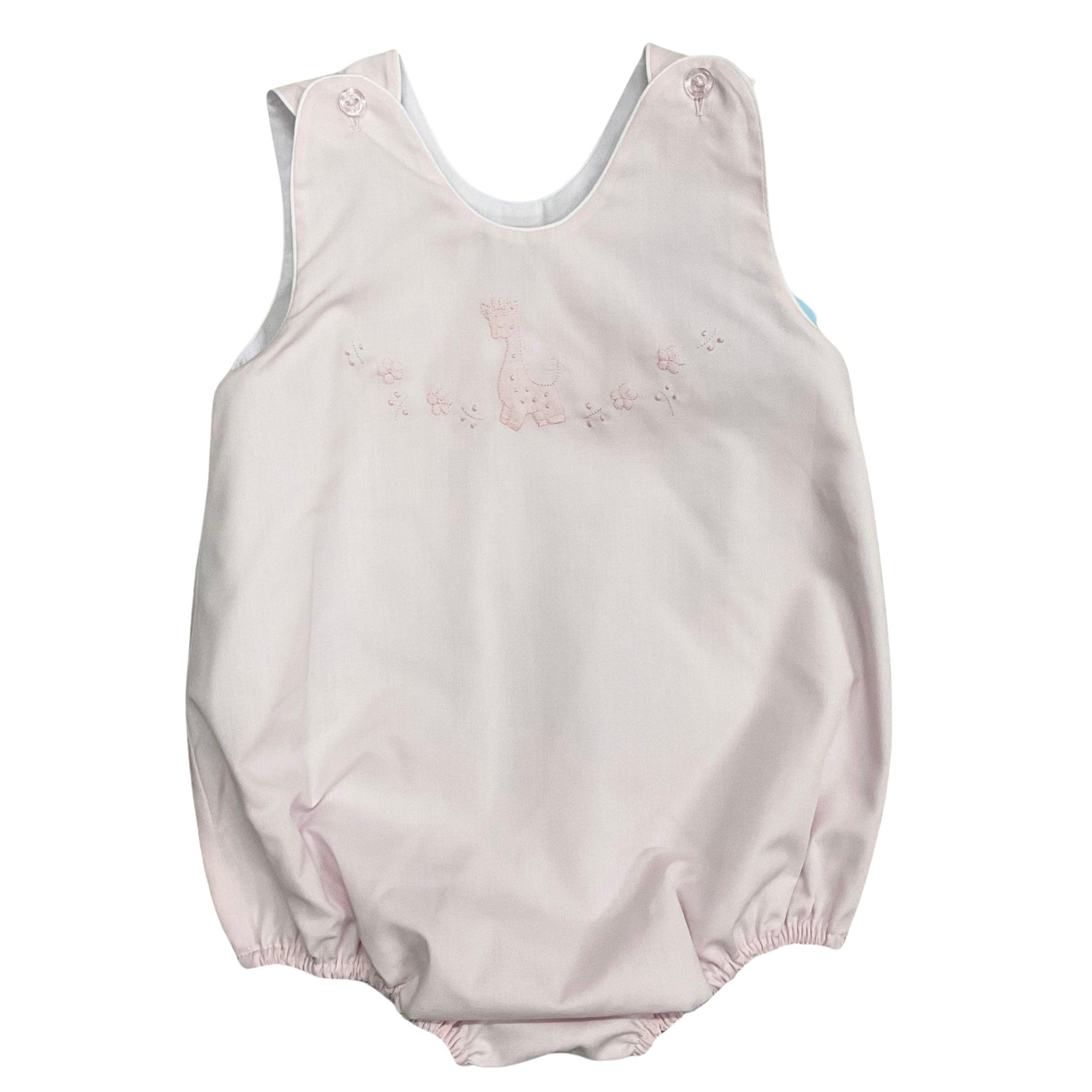 Auraluz Sleeveless Pink Giraffe Bubble - shopnurseryrhymes