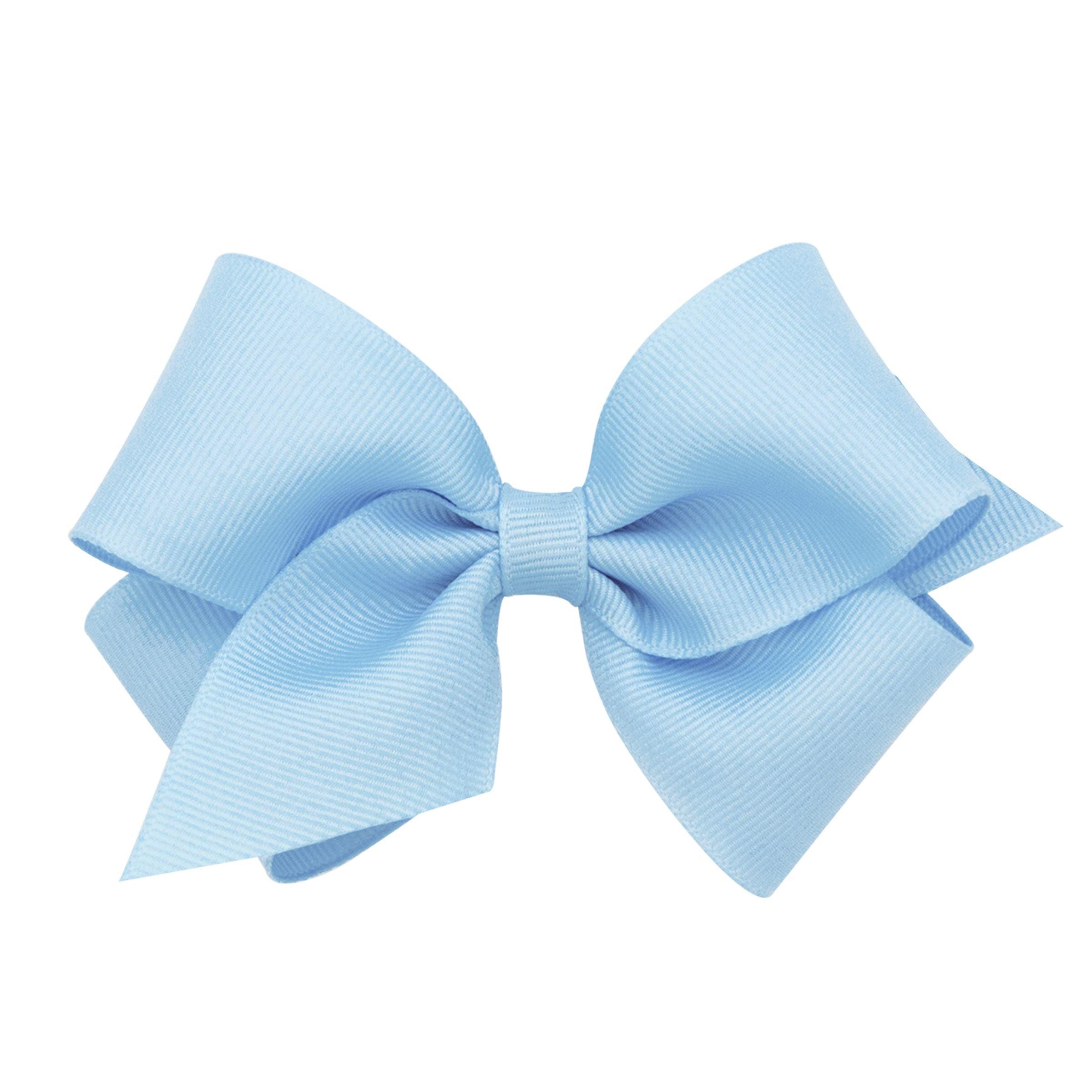 Wee Ones Small Solid Grosgrain Basic Bow - shopnurseryrhymes