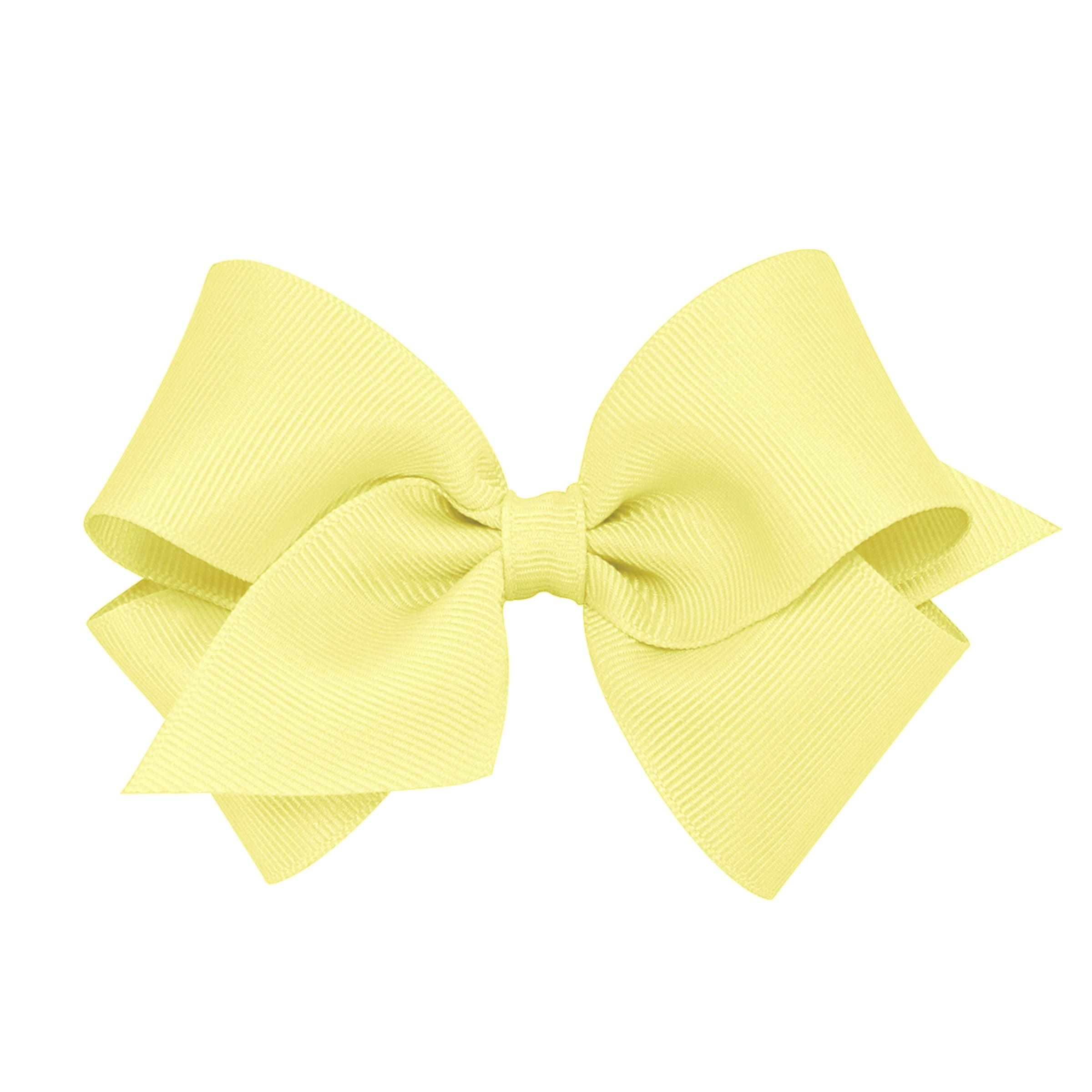 Wee Ones Small Solid Grosgrain Basic Bow - shopnurseryrhymes