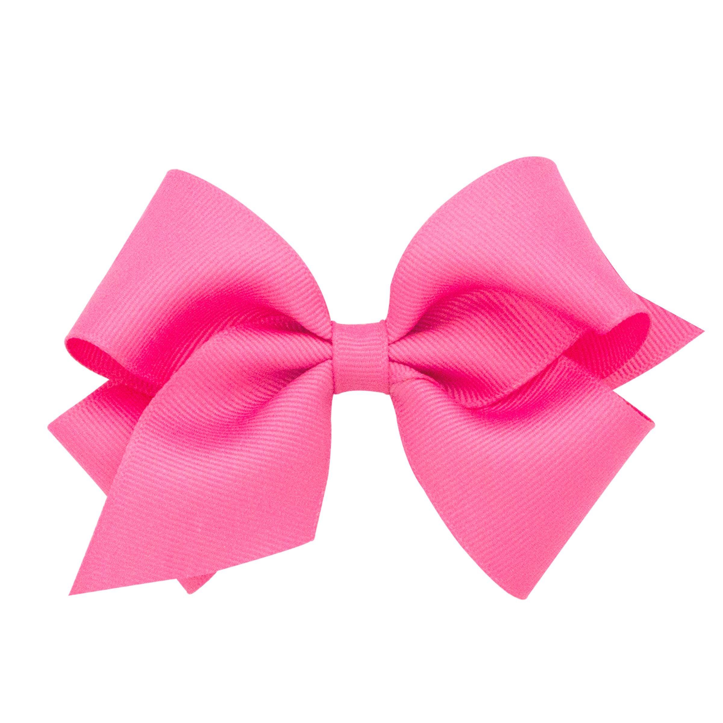 Wee Ones Small Solid Grosgrain Basic Bow - shopnurseryrhymes